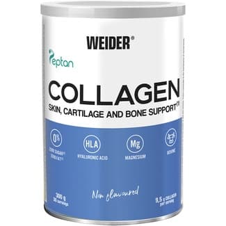 Colágeno con ácido hialurónico, magnesio sin sabor bote 300 g -