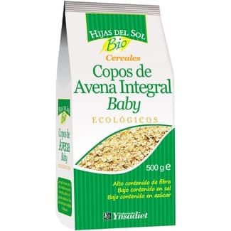 Bio copos de avena baby ecológicos envase 500 g -