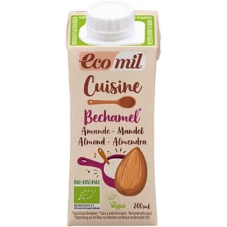 Cuisine bechamel de almendras ecológica y sin gluten envase 200 ml -