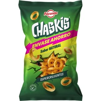Chaskis snack de maíz sabor natural bolsa 180 g -