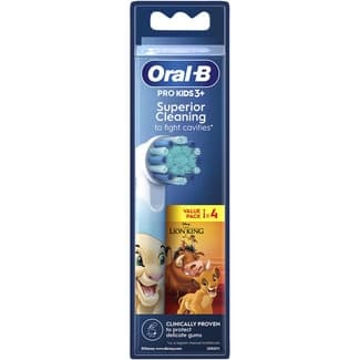 Recambio de cepillo dental Pro Kids 3+ Rey León blister 4 unidades -