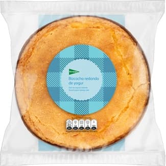 Bizcocho redondo de yogur envase 450 g -