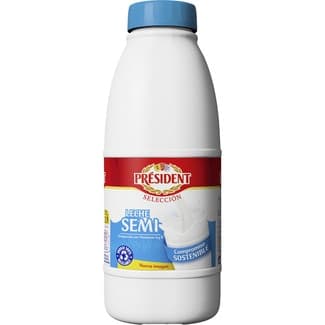 Leche semidesnatada botella 1,5 l -