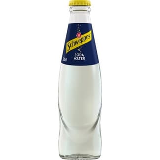 Agua soda botella 20 cl (envase de vidrio) -