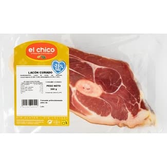 Lacón curado - 25% sal sin gluten sin lactosa taco 300 g -
