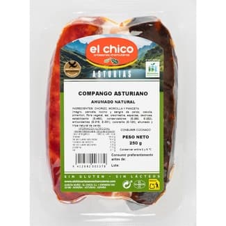 Compango asturiano ahumado natural sin gluten sin lactosa envase 250 g -