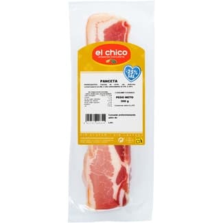 Panceta baja en sal sin gluten sin lactosa taco 300 g -