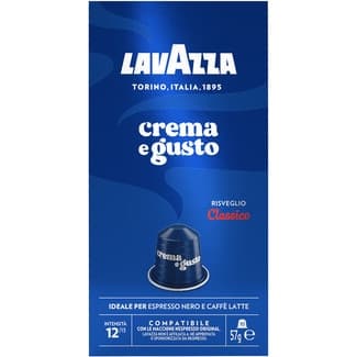 Café Crema e Gusto, Intensidad 12 estuche 10 cápsulas compatibles con máquinas Nespresso -