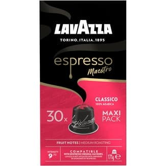 Café Espresso Maestro classico 100% Arábica intensidad 9 estuche 30 cápsulas compatibles con máquinas Nespresso -