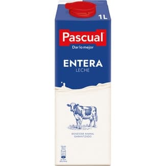 Leche entera brik 1 l -