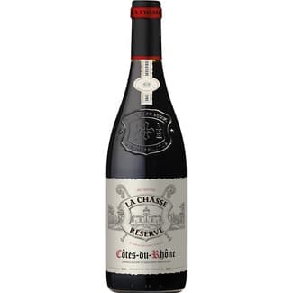 Vino tinto reserva DO Côtes du Rhône botella 75 cl -
