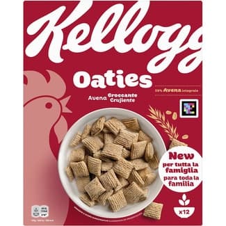 Cereales de desayuno oaties avena crujiente paquete 360 g -