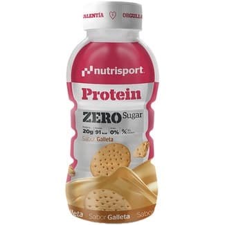 Protein Zero batido proteico sabor galleta sin gluten y zero azúcar envase 330 ml -