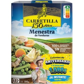 Menestra de verduras sin gluten estuche 240 g -