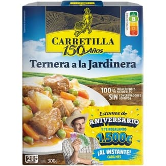 Ternera a la jardinera envase 275 g -