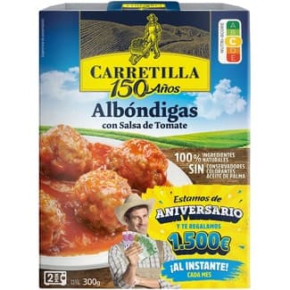 Albóndigas con salsa de tomate envase 300 g -