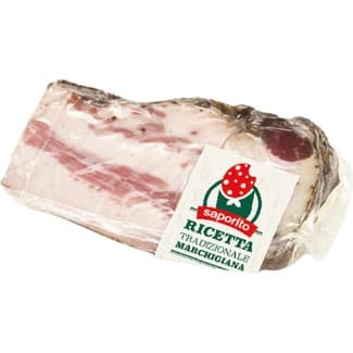 Guanciale peso aproximado taco 500 g -