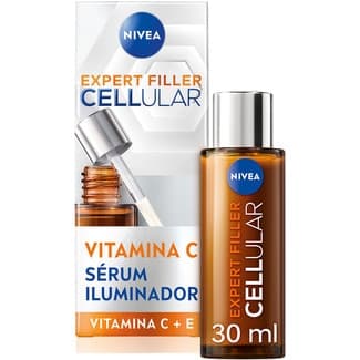 Expert Filler Cellular sérum facial Iluminador con vitamina C+E dosificador 30 ml -