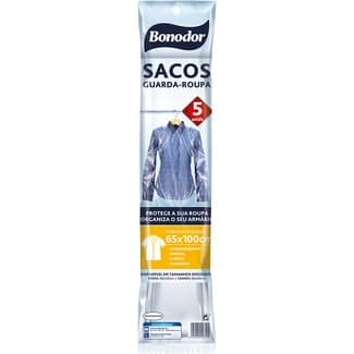 Sacos guardarropa 65x100 bolsa 5 unidades -