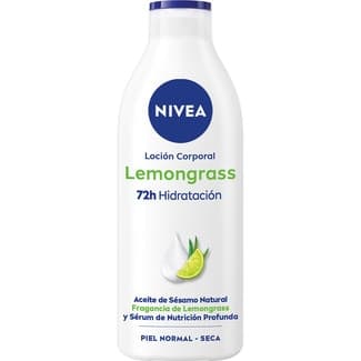 Loción corporal hidratación refrescante 5 en 1 48 h Lemongrass frasco 400 ml -