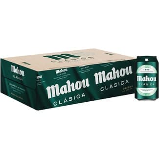 Cerveza rubia original pack 24 latas 33 cl -