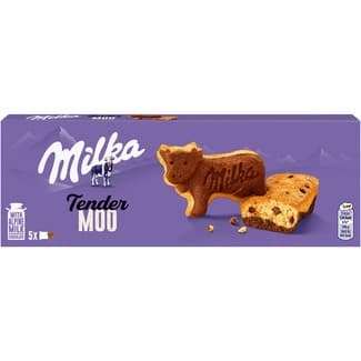 Bizcochito tender Moo 5 unicades caja 140 g -