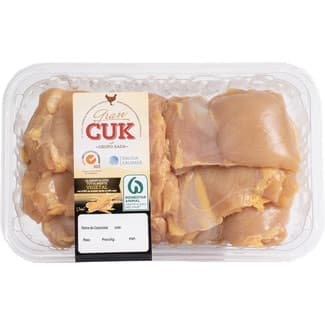 Escalopes de pollo certificado criado con alimentación vegetal peso aproximado bandeja 600 g -