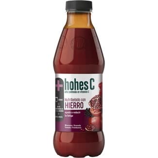 Zumo de manzana, granada, tomate, frambuesa enriquecido con Hierro a partir de concentrado botella 1 l -