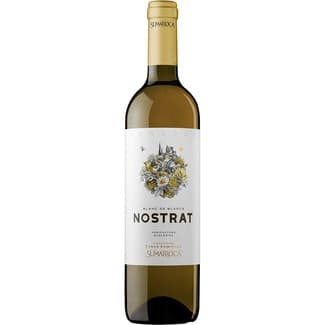 Nostrat vino blanco Blanc de Blancs ecológico DO Penedés botella 75 cl -