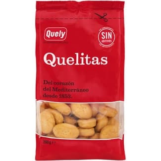 Quelitas galletas 100% natural bolsa 200 g -