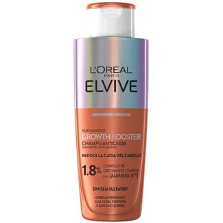 Champú anticaída Growth Booster para cabello propenso a la caída y rotura frasco 200 ml -