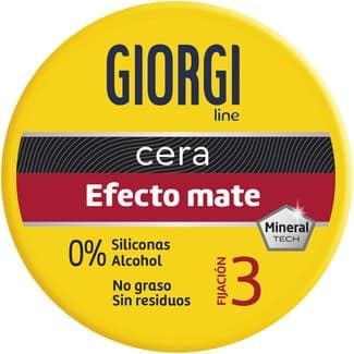 Cera efecto mate fijación y textura fijación 3 Extrafuerte tarro 75 ml -