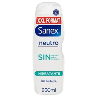 Gel de baño Hidratante con ingredientes esenciales botella 850 ml para todo tipo de piel -