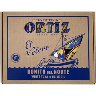 Bonito del norte en aceite de oliva caja 12 unidades -