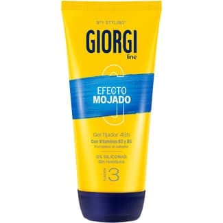 Line gel fijador Efecto Mojado y duración 48h 0% siliconas sin residuos Fijación 3 tubo 170 ml -
