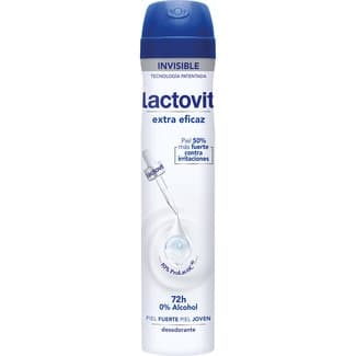 Desodorante Extra Eficaz 0% alcohol 48h spray 200 ml -