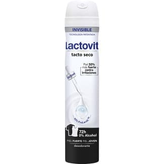 Desodorante Invisible anti-manchas blancas y amarillas 0% alcohol 48 h spray 200 ml -