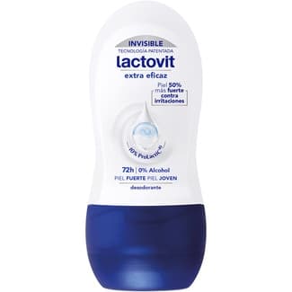 Desodorante roll-on Extra Eficaz 0% alcohol 72h envase 50 ml -