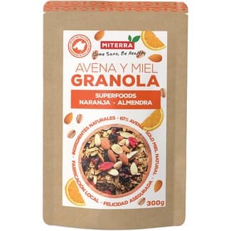 Granola con guaraná y frutas envase 300 g -