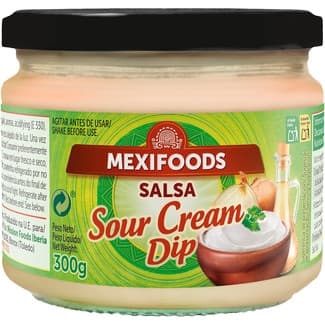 Salsa sour cream tarro 300 g -