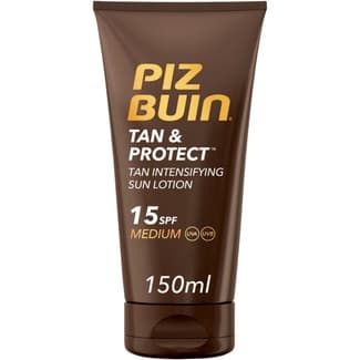 Tan & Protec intensificador de bronceado SPF-15 tubo 150 ml -