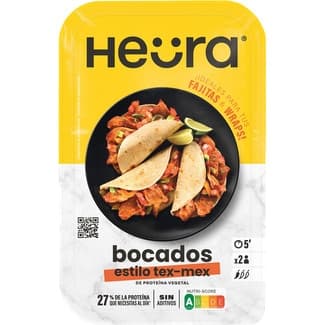 Bocados estilo tex mex ideales para fajitas y wraps envase 160 g -