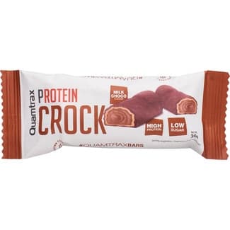 Barrita de proteínas Crock sabor chocolate con leche sin gluten envase 30 g -