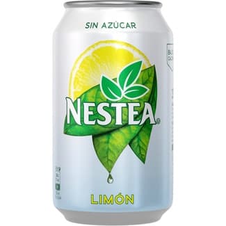 Refresco de té al limón sin azúcar lata 33 cl -