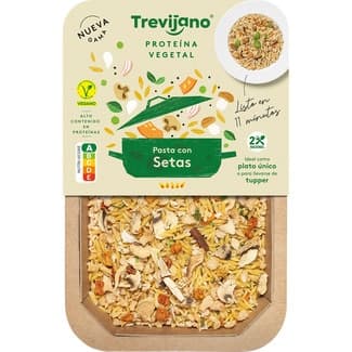 Pasta con setas deshidratadas bandeja 200 g -