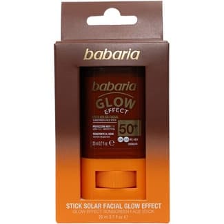 Stick solar facial SPF-50+ protección muy alta efecto Glow bote 20 ml resistente al agua -
