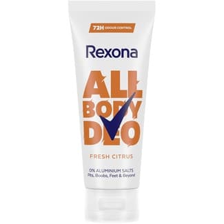 Desodorante crema all body deo Fresh Citrus control 72 horas unisex tubo 75 ml -