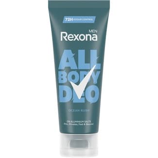 Desodorante men crema all body deo Ocean Rush control 72 horas men tubo 75 ml -