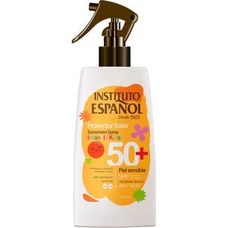 Protector solar infantil SPF-50+ protección muy alta para piel sensible spray 300 ml -