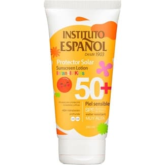 Protector solar infantil SPF-50+ protección muy alta para piel sensible tubo 150 ml -